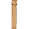 Ekena Millwork Traditional Traditional Rough Sawn Bracket w/ Offset Brace, Western Red Cedar, 6"W x 20"D x 32"H BKT0604X20X32TRA01RWR - alternate 2